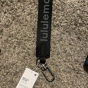 Lululemon Black Keychain